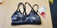 REEBOK DOUBLE STRAPPY CROSS FIT SPORTS BRA, BLACK, SIZE XS (ACC5)