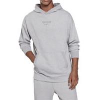 Reebok Training Essentials Melange Hoodie Mens Grey Size S #REF32 - S Regular