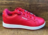 Reebok Royal Complete Clean Trainers Kids Red Size C11.5 #REF285