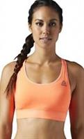 Reebok Running Sports Bra Womens Orange Size UK Large #Ref46