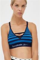 Reebok Seamless Sports Bra Womens Blue/Navy Size UK Small #Ref40