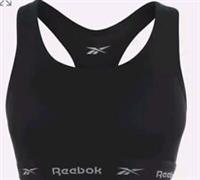 REEBOK 2 Pack Black Performance Crop Tops - Size: 8 (XS) NEW