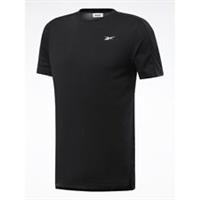 Reebok Workout Ready Short Sleeve Tech T Shirt Mens Black Size UK Large #Ref48