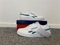 BRAND NEW Reebok Club C Revenge - White/Green - UK Size 7 (EU 40.5)