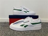BRAND NEW Reebok Club C Revenge - White/Green - UK Size 9.5 (EU 44)