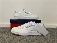 BRAND NEW Reebok Club C 85 - White/Blue - UK Size 7 (EU 40.5)