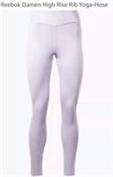 REEBOK Yoga HR Rib Tights Puroas Size Medium