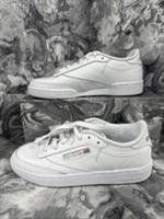 Reebok Classics Club C Clean Trainers Ladies White Size UK 4 EU 37 #ref47