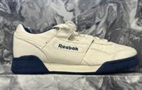 Reebok Workout Plus Canvas Trainers Mens Beige Size UK 7 EU 40.5 #REF34
