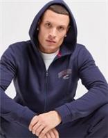 Reebok Albany Full Zip Hoodie - Men's Medium - Cotton Blend - Athletic Pullover - M Regular