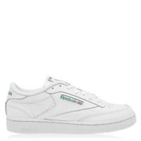 Reebok Club C 85 Trainers Womens White/Green Size UK 5 (Ref110)