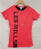 Les Mills x Reebok Red Workout T-shirt & Bra Bundle - Size XS - XS Regular