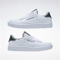 Reebok Club C Trainers Womens White/Green Size UK6 EU39 #REF391