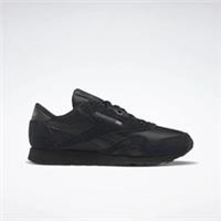 Reebok Classic Nylon Trainers Mens Black Size UK 12 (Ref322)