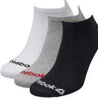 Reebok Mens Unisex Inside No Show Sport Fitness Socks Mixed 3 Pairs UK 6.5-10 - UK 6.5 - 10 EUR 40-45 Regular