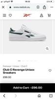 Reebok Classic Club C Revenge Uk 10.5