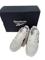 Reebok Kids Classic Leather White Trainers Size:UK 10 - BNWT