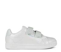 Reebok Royal Complete Pearlescent Trainers Girls White Size UK 2 #REF293