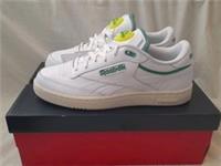 Reebok Club C 85 Pump Trainers GW4794 Micheal Chang Tennis Green Neon Size 9.5uk