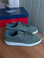 Reebok Club C 85 Suede Trainers Olive Green UK 4.5 EU 36.5 New in Box 100033002