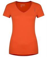 New Reebok Training T-Shirt Top - Orange - Ladies Womens Gym Running Fitness - XS Regular