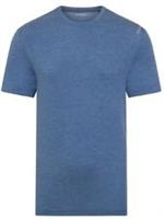 Men's New Reebok Workout T-Shirt, Training Top - Blue - Gym Running Fitness - S Regular