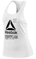 New Reebok Activechill Vest Tank Top - White Ladies Womens Gym Training Fitness - M Regular