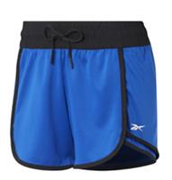 Reebok Workout Ready Shorts Ladies Blue Size UK XS #REF98