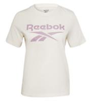 Reebok Regular T Shirt Womens Classic White Size UK Large #REF22