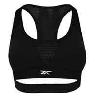 Reebok TS Hero Race Sports Bra Womens Black Size UK XS #REF38