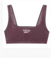 Reebok NY Velour Sports Bra Womens Pink Size UK 2XS #REF91