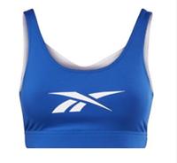 Reebok Big Logo Bra Womens Blue UK Size S #REF97