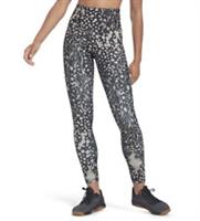 Reebok Lux Leggings Womens Black/Grey Pattern Size UK 2XS #REF2