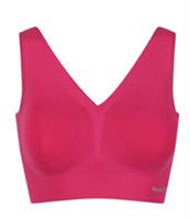 Reebok Amina Bonded Bralette Womens Pink Size UK 8 #REF66