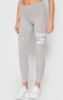 Reebok Identity Logo Leggings Womens Grey Size UK XS #REF18