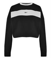 Reebok Crew Neck Jumper Womens Black Size UK Large #REF18