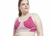 Reebok Lux Racer Sports Bra Womens Pink Size UK 2X #REF38