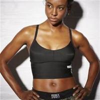 Reebok The Noble Fighter Bralette Size XS Black RRP £45 BNWT AP6881 - XS fitted