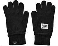 Reebok Gloves Mens Knitted TE Black Winter 100% Genuine Brand New