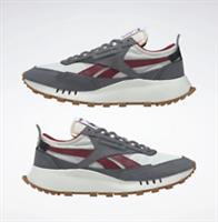 Rebook Classic Leather Legacy Trainers Boys Cream/Grey UK 5 US 6 *REFCRS194