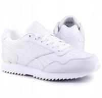 Reebok Royal Glide Ripple Clip Trainers Boys White UK 10 US 10.5  *REFCRS188