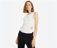 Reebok Apparel Women Cutout Tank Top WhiteUK Size Small #REF85