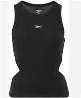 Reebok Women's Ts Cut Out Tank-Ars Sleeveless top, Black UK Size M #REF12