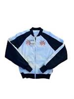 Reebok Yoga Jacket Womens Small Varsity Embroidered NWT - S Regular