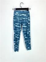 Reebok Leggings Blue Tie-dye Style Size 11-12 Years New with Tags