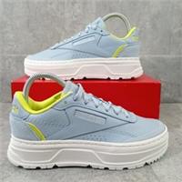 Reebok Club C Double Geo Women's Trainers Size UK 4 Blue Casual Lace up