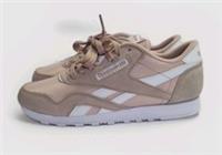 Reebok Classic Nylon Women's Pink Lace Up Size UK 7 EU 40.5 REF USS