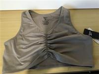 Ladies Reebok Speedwick Gym Bra Sports Top Size 2XL Extra Large Beige - BNWT - 2XL Regular