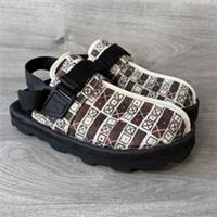 Reebok Sandals Mens Brown UK Size 9 Slip On Mule Trainers Beatnik Eames House