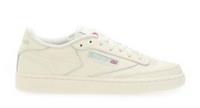 Reebok Club C 85 Classic Shoes Ladies Women's Trainers Chalk / Cream - All Sizes